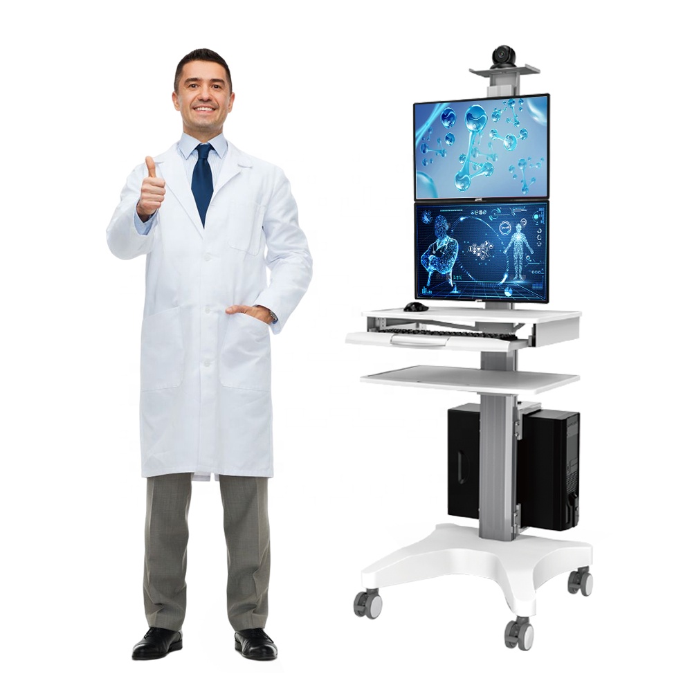 Medical Lab Officer - Мобильная регулируемая медицинская тележка из АБС-пластика