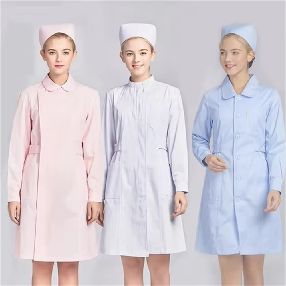 Medical Lab Coat - Новая дышащая белая униформа из чистого