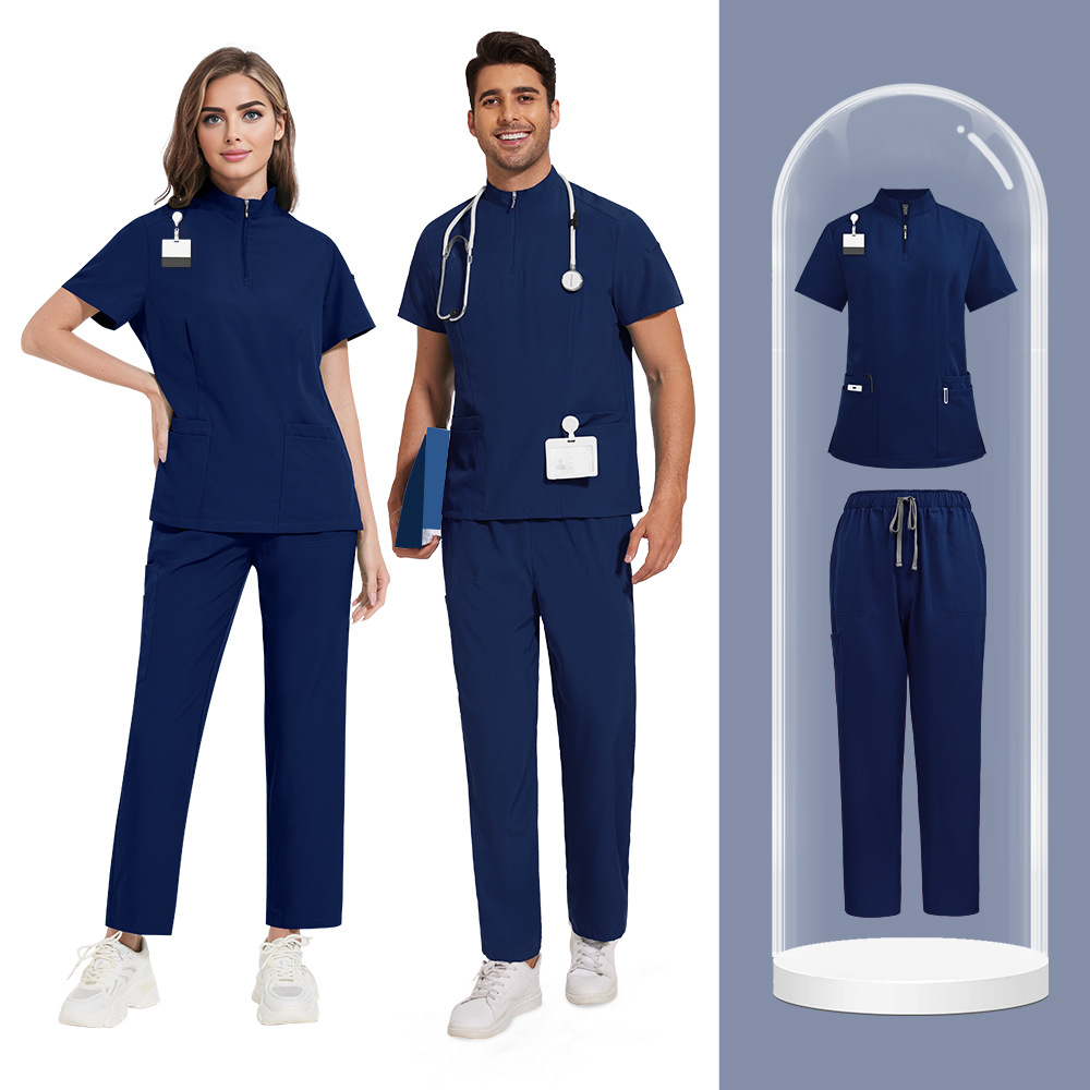 Medical Lab Coat - Новинка, унисекс, больничные скрабы, наборы, Мужская