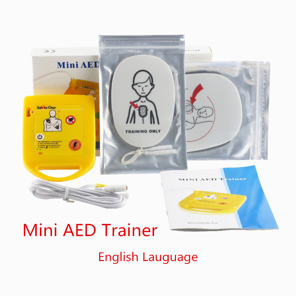 Мини AED тренер XFT-D0009 англ – обзор и цена Defibrillator Aed Trainer