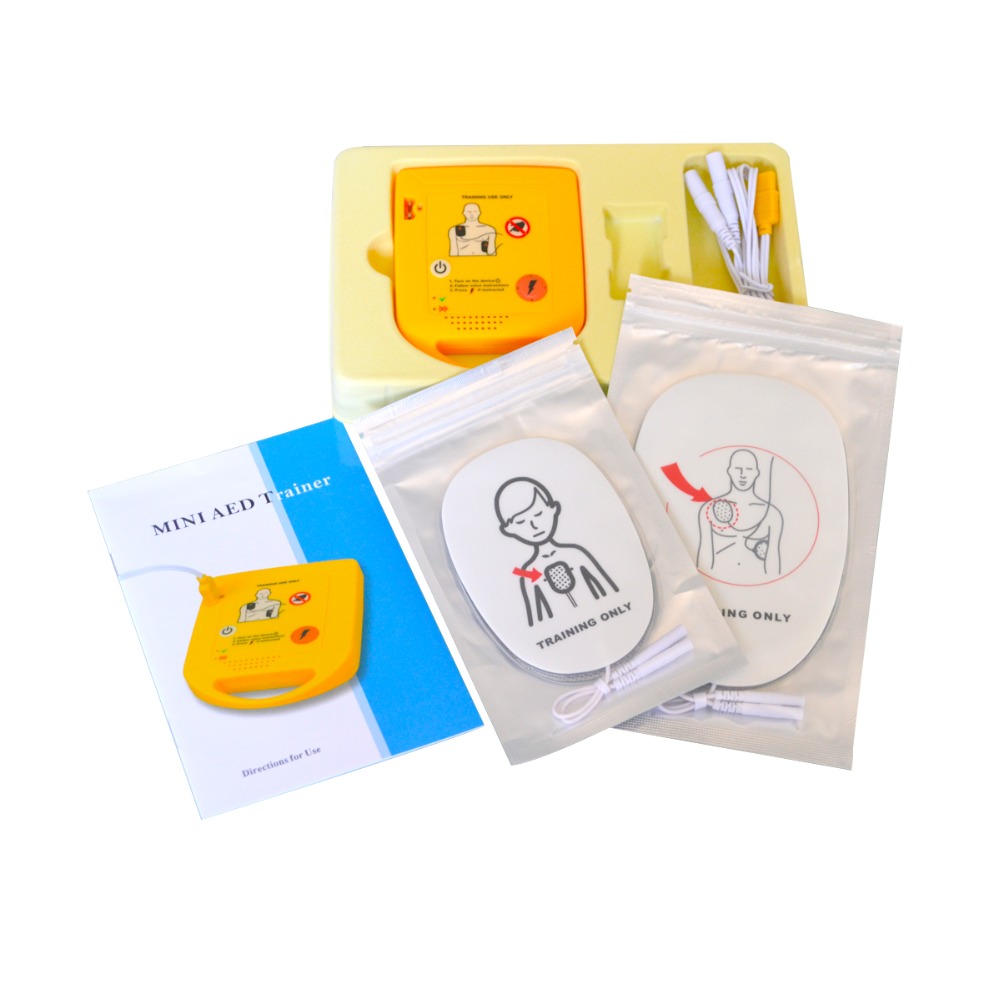 Мини AED тренер XFT-D0009 англ – обзор и цена Defibrillator Aed Trainer