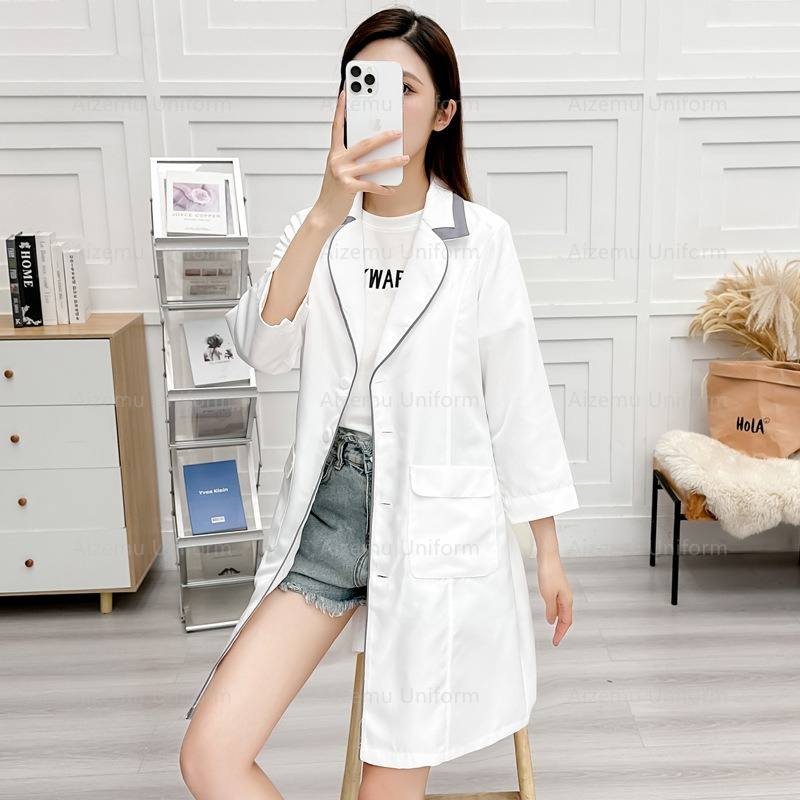 Черная косметическая форма с х – обзор и цена Medical Lab Coat