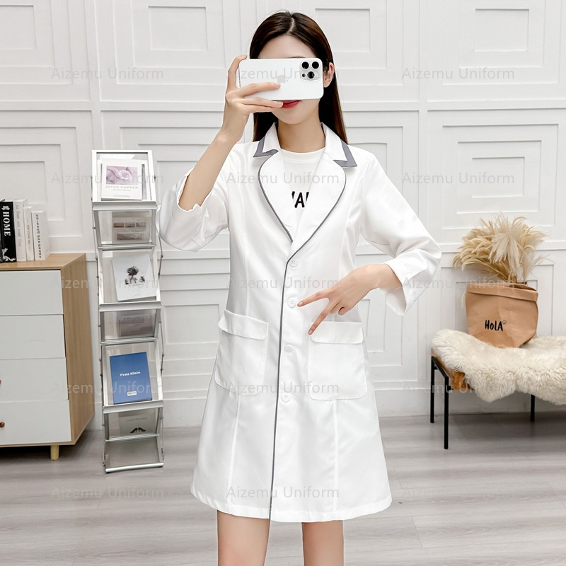 Черная косметическая форма с х – обзор и цена Medical Lab Coat