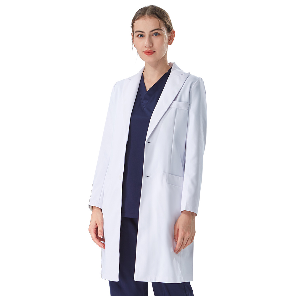 Белый медицинский халат с отло – обзор и цена Medical Lab Coat