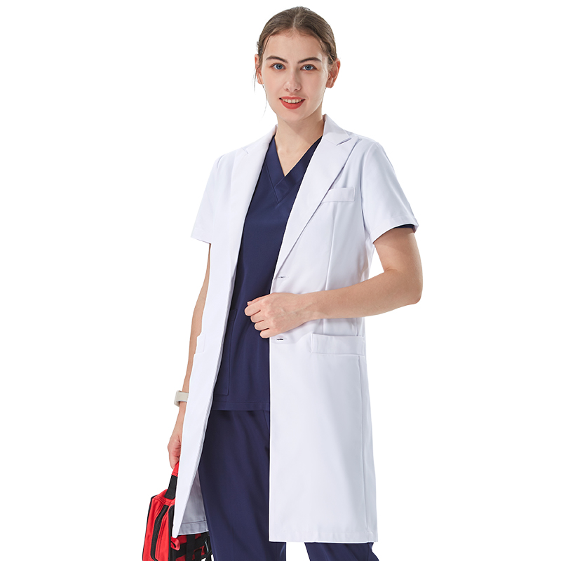 Белый медицинский халат с отло – обзор и цена Medical Lab Coat
